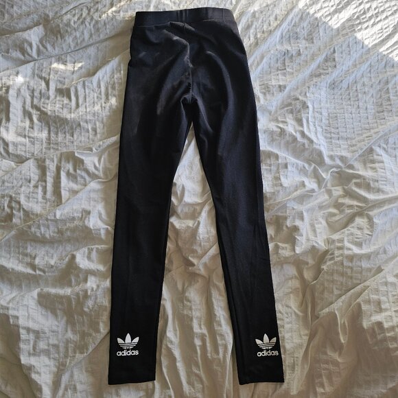 Adidas Originals Trefoil Tight Leggings Model CW5076 - Black - XS - Picture 3 of 11